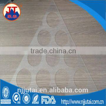 Clear transparent CNC PMMA acrylic pad