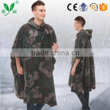 YANLI Military Poncho Raincoat for Army or Tactical Use photo-2