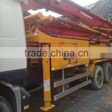 2003 year37m Putzmeister Concrect pump Truck 2003 Year volvo Chassis Original Schwing Sany concrect pump trucks 28m to 56m boom