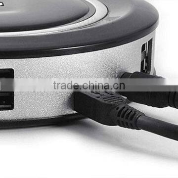 24 Port USB Hub 2.0 With AC Adapter Plug USB Cable Hi-speed photo-3