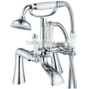 Contemporary Tub Filler Telephone Design Hand Shower Bath Shower Set