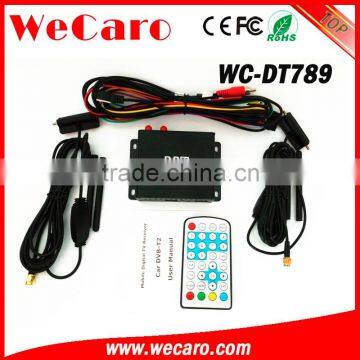 Wecaro WC-DT789 car digital tv tuner dvb-t2 for Singapore