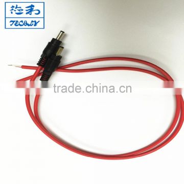 New wire harness for DC Jack 5.5x1.1 with 2C 24AWG Cord DC wire harness