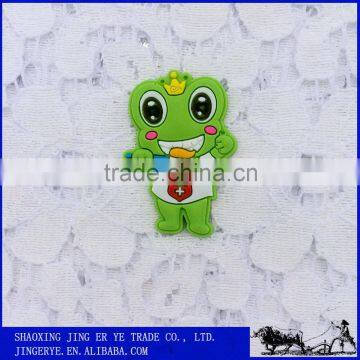 Promotional Little Frog PVC Keychain For Tours Souvenirs