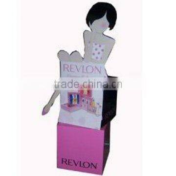 retail cardboard display advertising standee