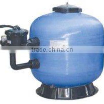 Swimming pool water filtration sand filters