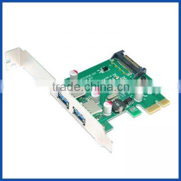 2 Port USB 3.0 Super Speed PCI-E x1 Expansion Controller Card                        
                                                Quality Choice