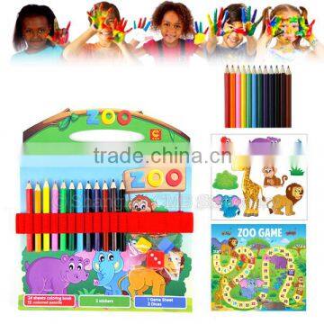 Eco friendly new product pencil drawing kit art and craft for children activity