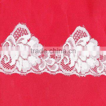 Elastic Scallop Border Lace With Single and Double Sides photo-2