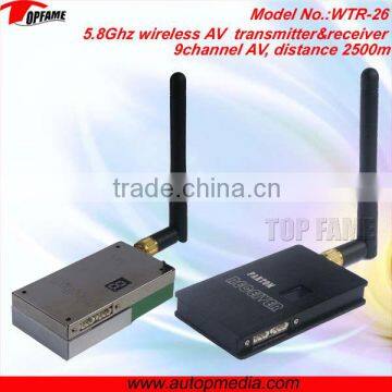 WTR-26 5.8Ghz AUDIO&VIDEO transmission&reception, 1200mW