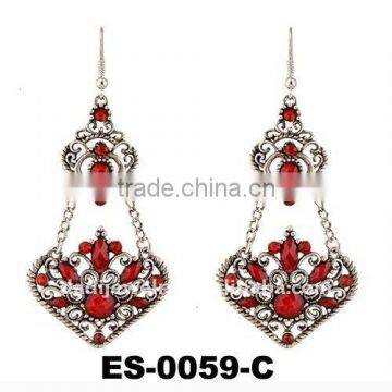 Fashion big european earring, custume chandelier earrings