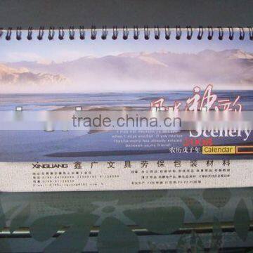 2014 Spiral Table Calendar Printing Service