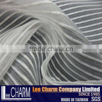 Shimmer Striated Tulle Organza Textile Fabric photo-4