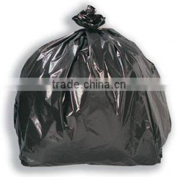 Black Plastic Refuse Bag On Roll