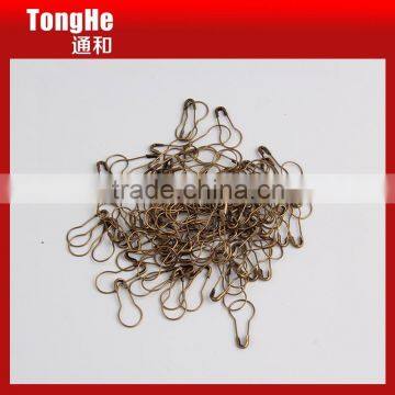 High quality 20mm length brass pear shaped safety pin