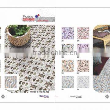 300X300 Digital Floor Tiles