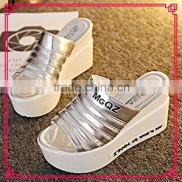 The new design slippers for adults 2014-2015 beach nude belt women slippers