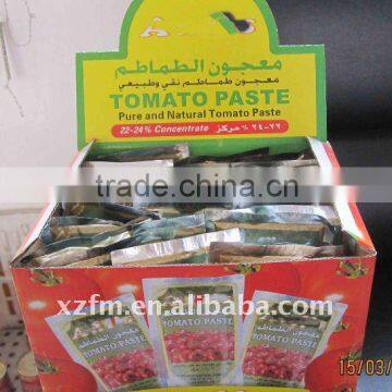 Tomato Paste in Sachet Brix 22-24%