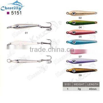 Economical price spoon plug lure copper material