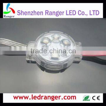 5m DMX512 24v LEDs RGB LED Pixel Module Lightings with Mini Decoder Clear cover with Lens for 5050 LEDs