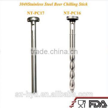 NT-PC16 Beer Bottle Drink Cooler BPA Free and Reusable Metal Beer Chiller With Pourer Function photo-3