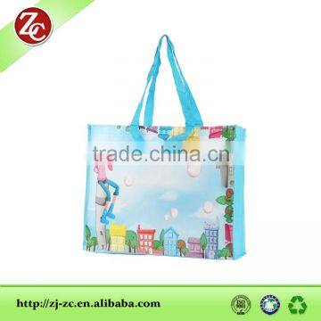 supermarket shopping bag/promotional cheap logo shopping bags/green tea bags