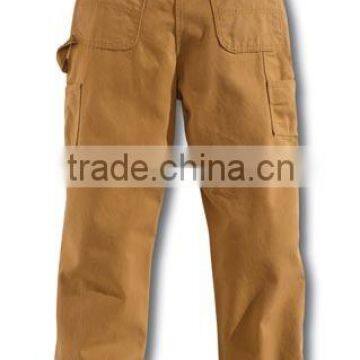 2015 Industrial Pants Pure Cotton Customed Brown Work Pants Wholesalei Working Pants