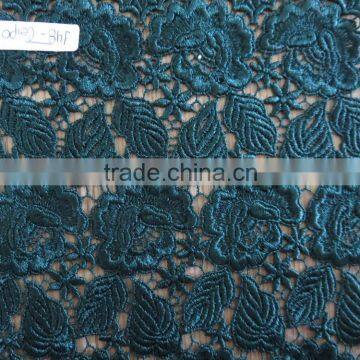 2015 newest style heavy africa lace fabric for wholesale