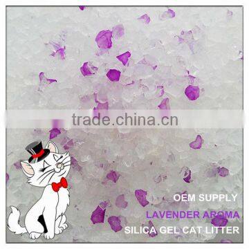 OEM supply crystal cat litter bulk