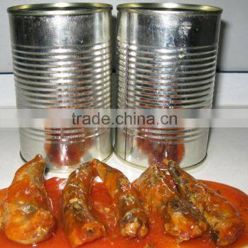 Canned mackerel