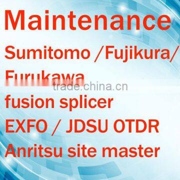 Maintenance of Fujikura fusion splicer FSM-50S