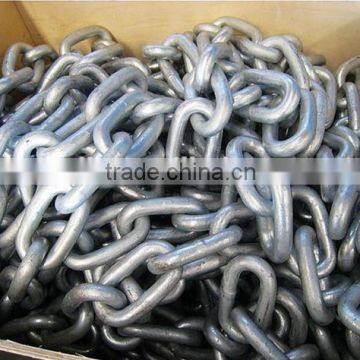 G80 welded lashing link chain