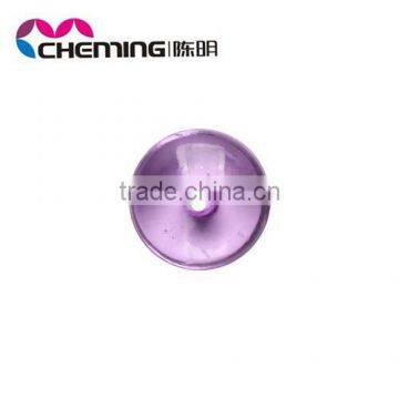 wholesale fashion cheap loose plastic crystal pendant with hole