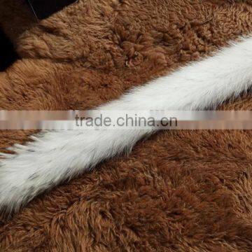 Top Quality 100% real raccoon fur trim/trimming for hood decoration