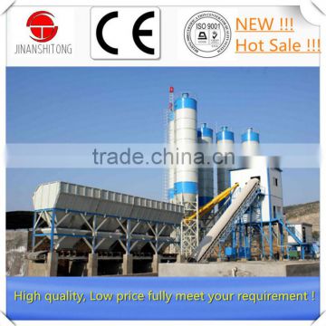 High quality CE certified HLS100 100m3/h concrete mixing plant concrete batching plant (hot sale concrete batching plant)