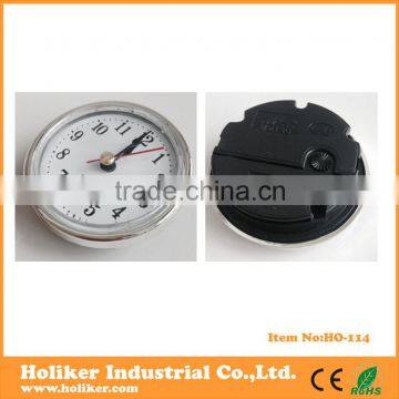 digital clock insert with plastic material