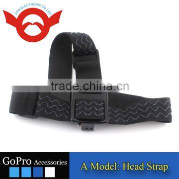 gopro strap head strap with anti-slide glue like original one, with storage bag head band for Gopro Hero 4 3 3+ GP23