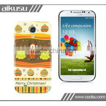 Color printing cellphone case for samsung galaxy s4