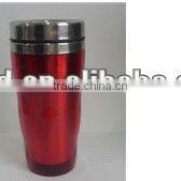 promotion insulated stainless steel coffee mug with lid