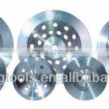 Cup wheel steel core