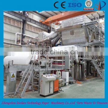 Small Scale Toilet Tissue Paper Production Line Used Tissue Paper Making Machine photo-4