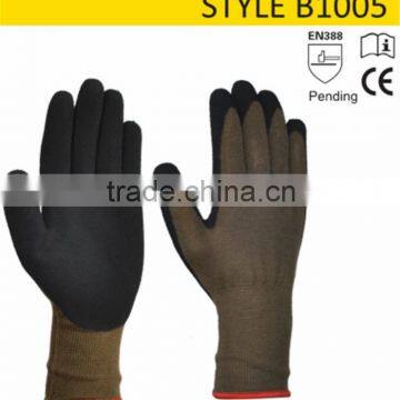 Seamless Oil-Proof Light Duty Nylon Spandex Gloves