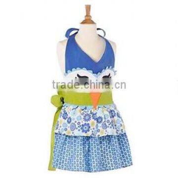 new design adult apron/cute cotton bird shape apron/cooking apron/custom animal apron