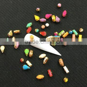 Sweet Nail Art Stone 12 Color Rhinestone Nail Crystal Decoration