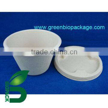 disposable biodegradable eco-friendly bowl lid