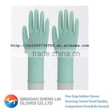 4 mil Medical and food grade,Disposable green nitrile gloves