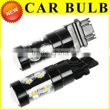 Silver & Black Alloy 1156 1157W 12V LED Motorcycle Turning Light Signal Light