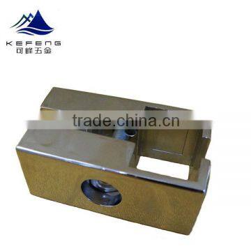 Metal rack fastener for suqare tube/garment shop`s display stand fitting