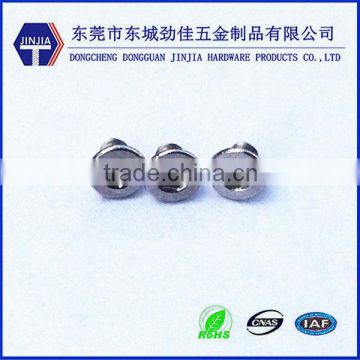 m1.6 flat head mini stainless steel hex electrical screws