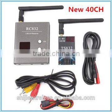 Manufacturer New 40CH 5.8G 600mW A/V Transmitting/Receiving System TS832 + RC832 RP-SMA